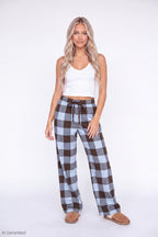 Plaid Flannel Pajama Pant