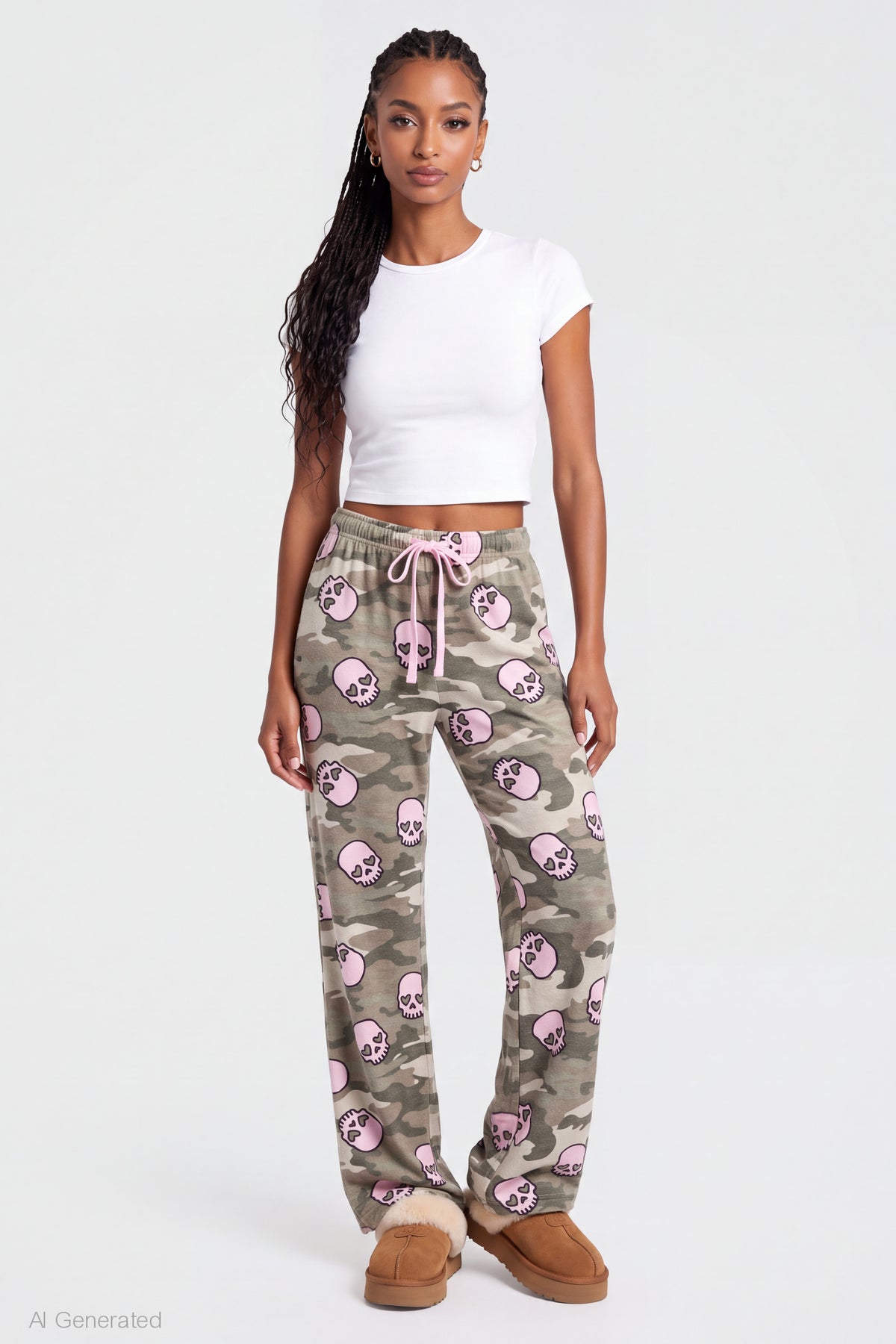 Halloween Lounge Pant - Dark Green