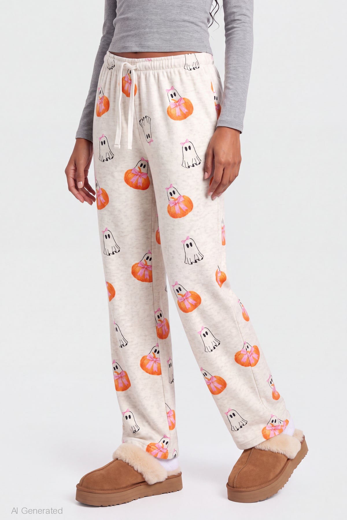 Alt View 3. Halloween Lounge Pant - Ivory