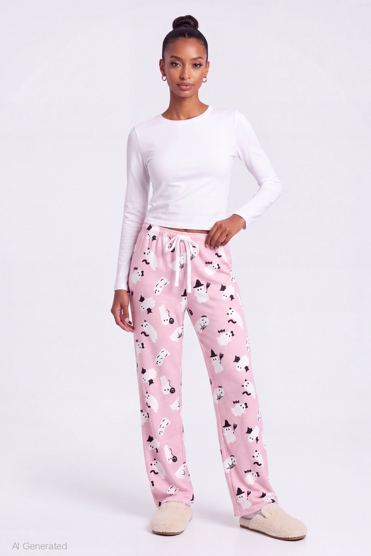 Halloween Lounge Pant - Pink