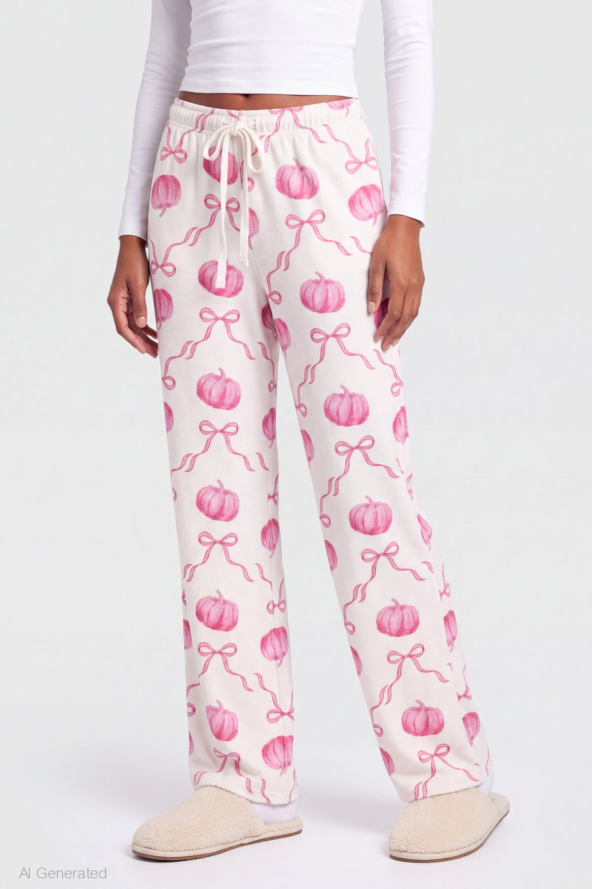 Alt View 3. Halloween Lounge Pant - Orange