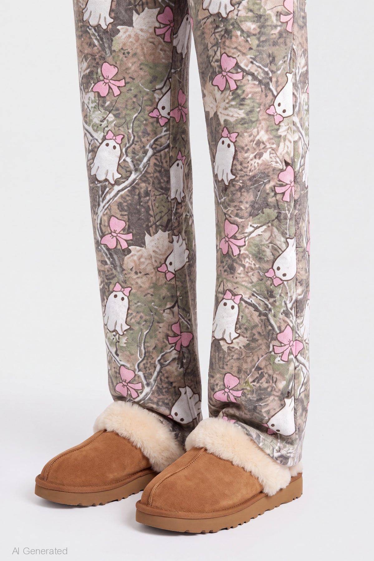 Alt View 4. Halloween Lounge Pant - Camouflage
