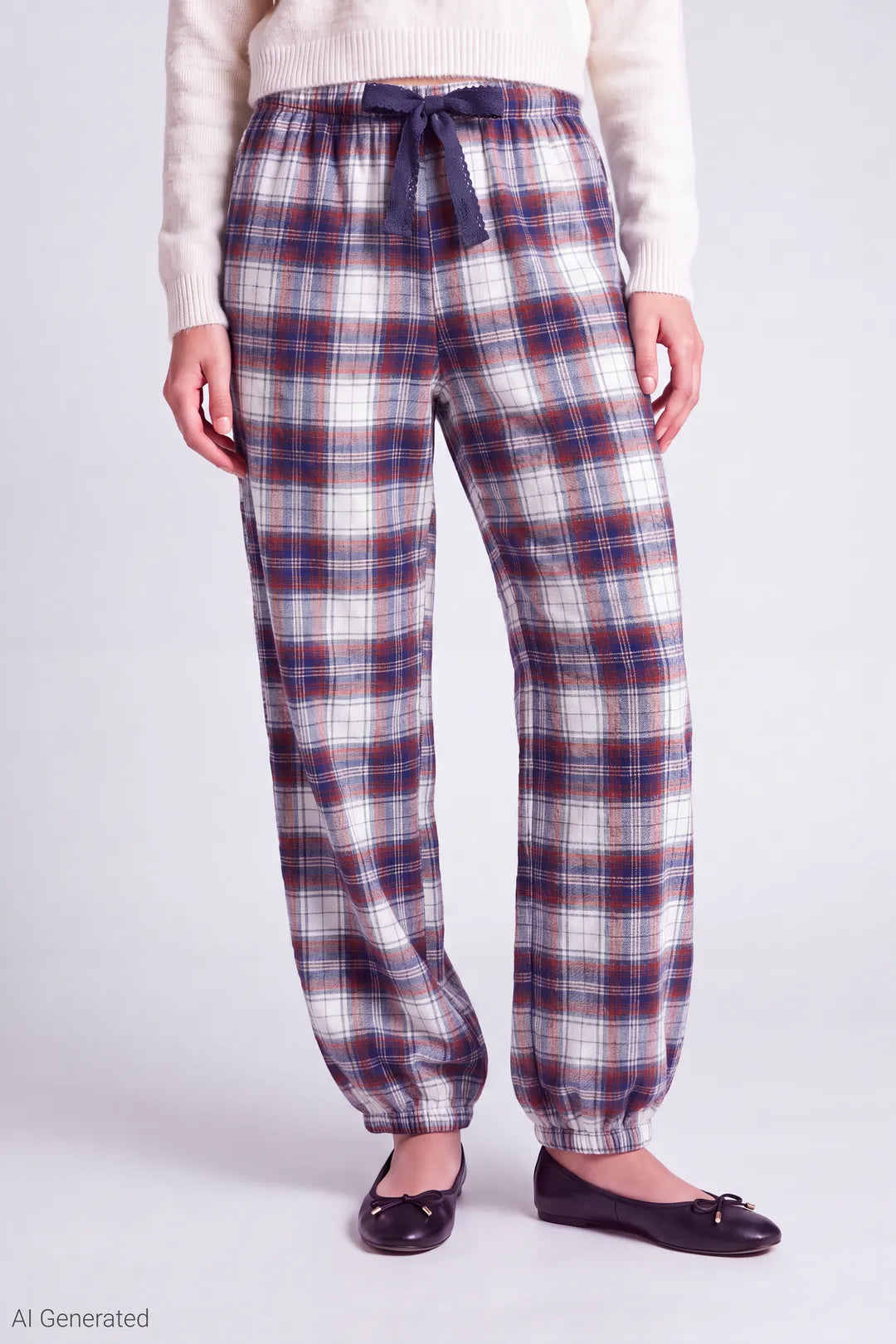 Alt View 2. 87642J-AD-NAVY-RED-PLAID_03 - Red