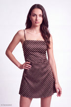 Polka Dot Mini Dress