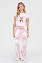 Graphic Tee & Pant Pajama Set