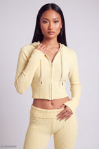 Zip-Up Sweater Hoodie