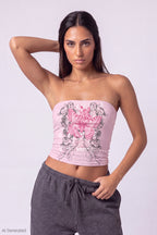 Graphic Tube Top