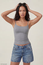 Braless Scoop Neck Cami
