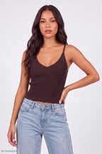 Ribbed Racerback Tank