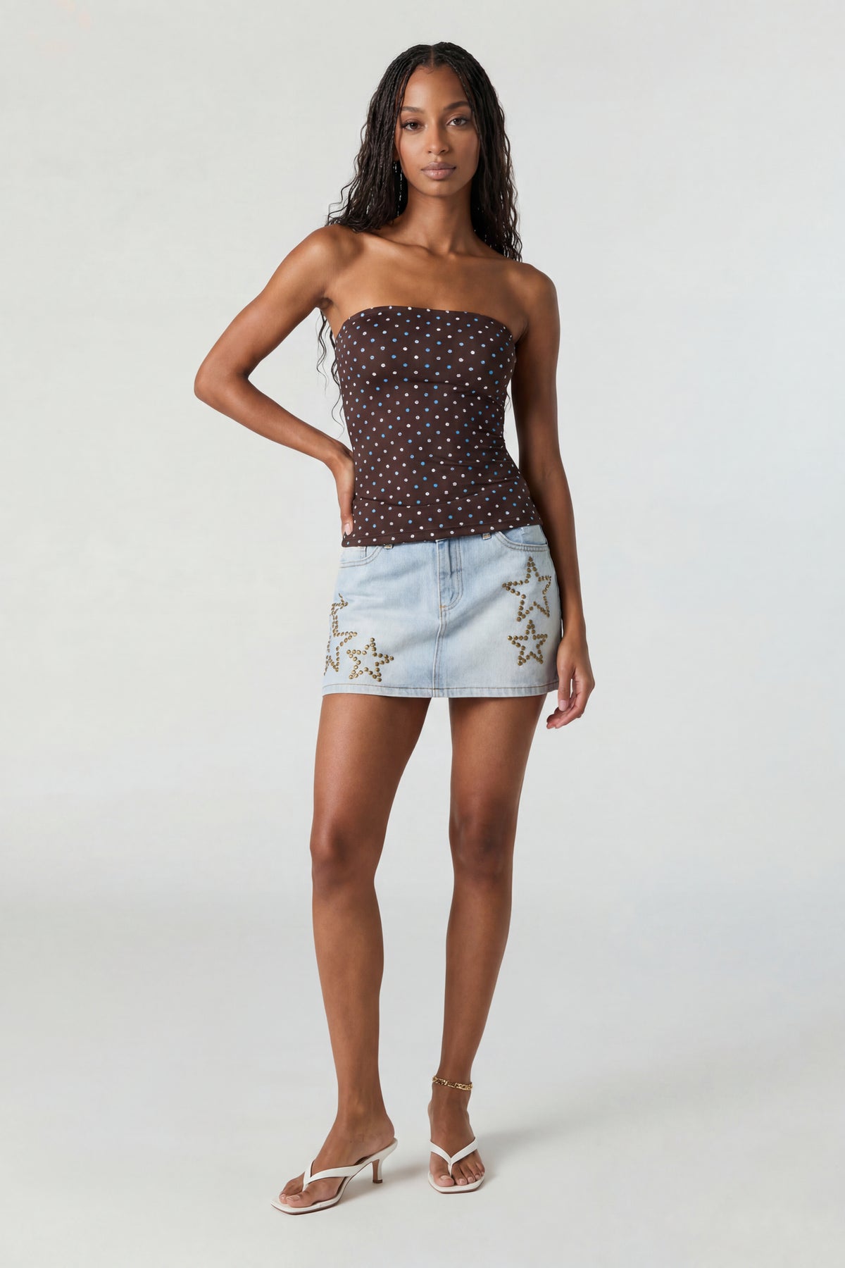 Soft Tube Top - Brown