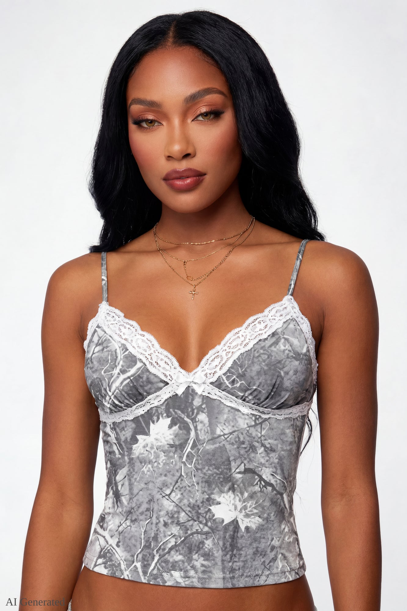 Soft Lace Trim Cami – Charlotte Russe