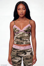 Soft Lace Trim Cami