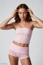 Braless Lace Tube Top
