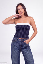 Foldover Reversible Tube Top