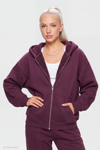 Sherpa Lined Zip Hoodie