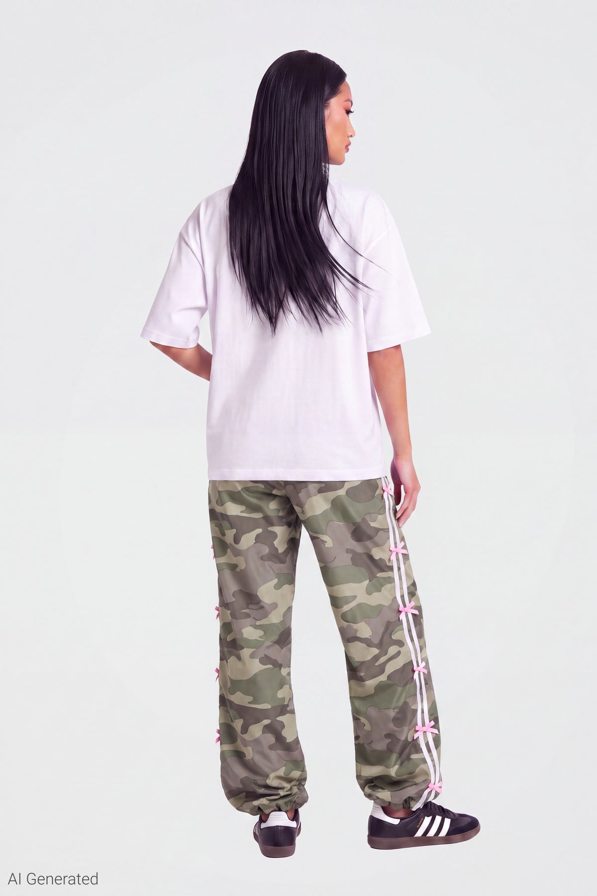 Alt View 2. Bow Trim Track Pant - Camouflage