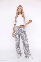 Wide Leg Track Pant