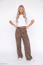 Wide Leg Track Pant