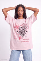 Oversized Soft Graphic T-Shirt