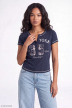 Henley Graphic T-Shirt