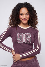 Graphic 3/4 Sleeve Top