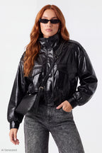 Faux Leather Jacket