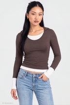 Layered Hoodie