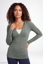 Hooded Long Sleeve Top