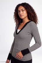 Hooded Long Sleeve Top