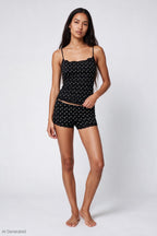 Lace Trim Micro Short