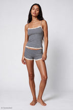 Lace Trim Micro Short