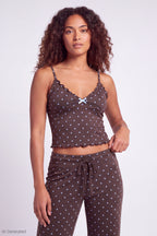 Ruffle V-Neck Cami