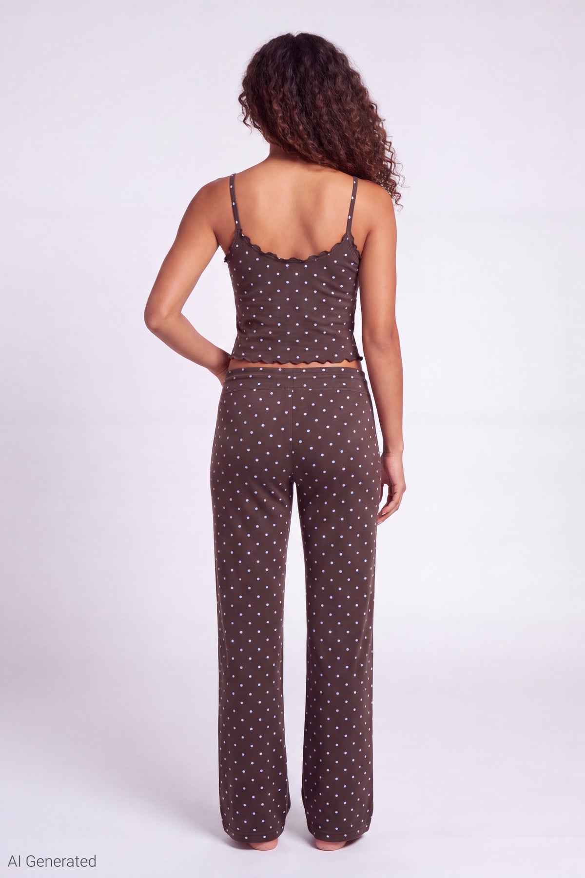 Alt View 2. Lounge Pant - Brown