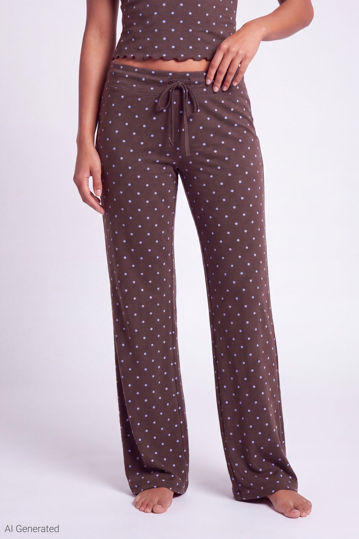 Alt View 3. Lounge Pant - Brown