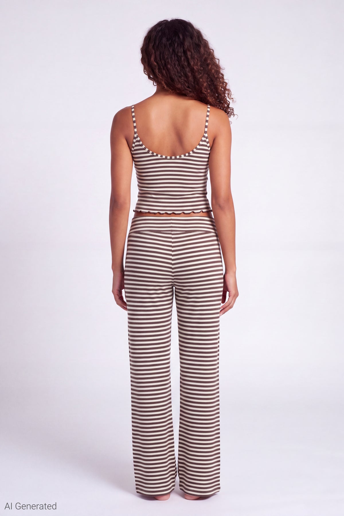 Alt View 2. Lounge Pant - Ivory