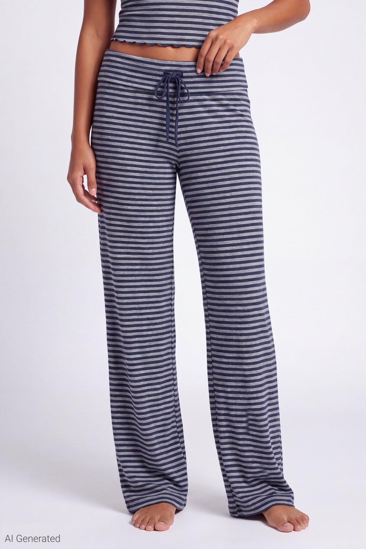 Alt View 3. Lounge Pant - Navy