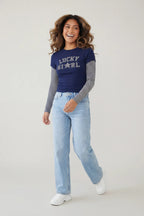 Double Sleeve Graphic T-Shirt