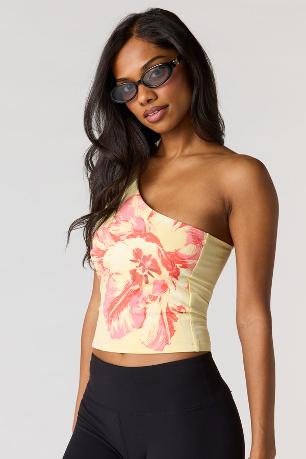 Haut Boutonné Femme Charlotte Russe – Taille M – Blanc/Bleu à Pois – Avec Ceinture