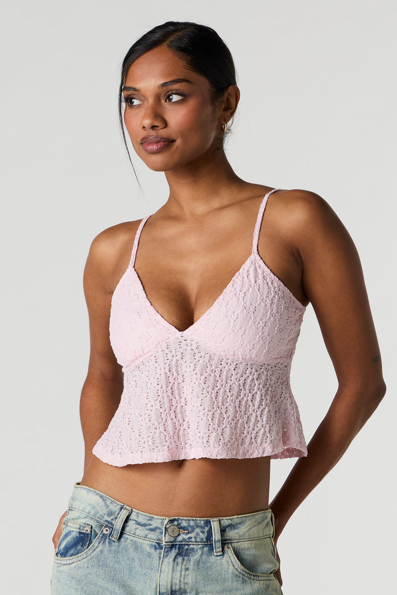 Lace Babydoll Cami