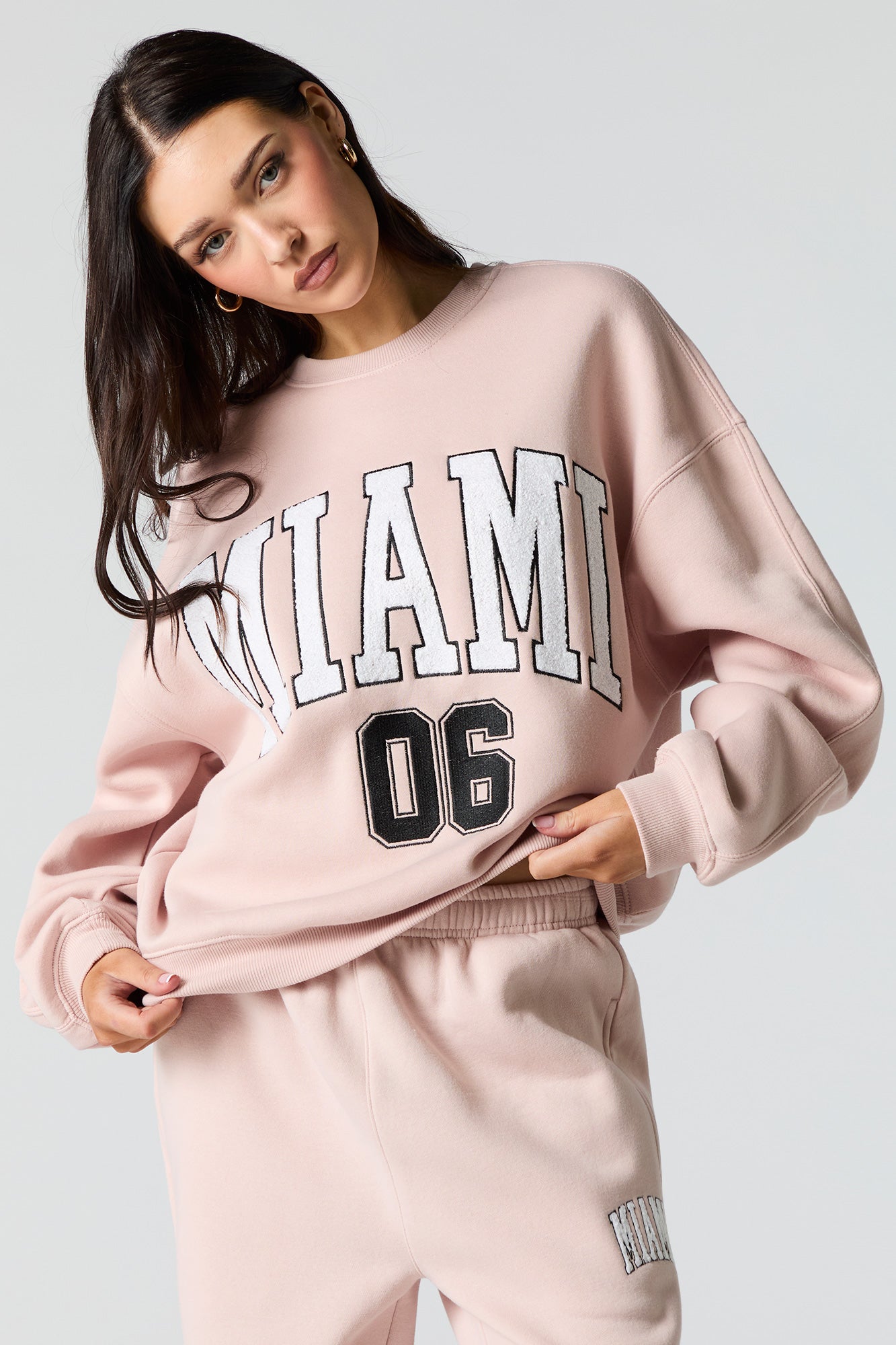 Embroidered Destination Sweatshirt