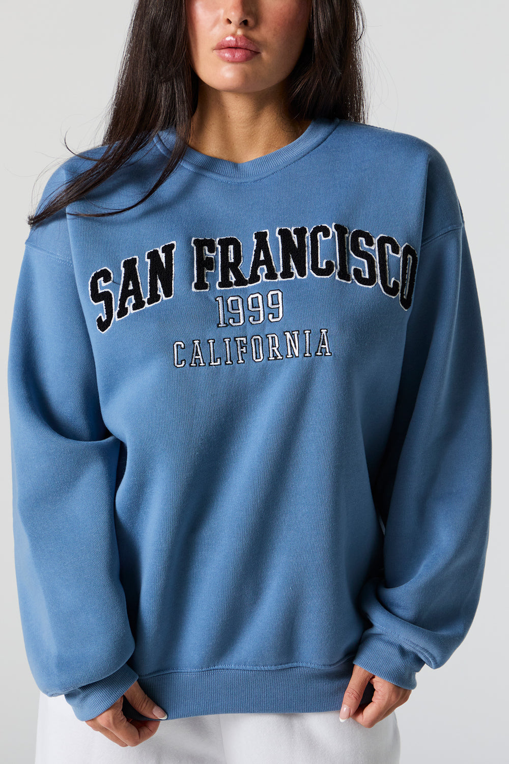 San Francisco Chenille Embroidered Sweatshirt San Francisco Chenille Embroidered Sweatshirt 2