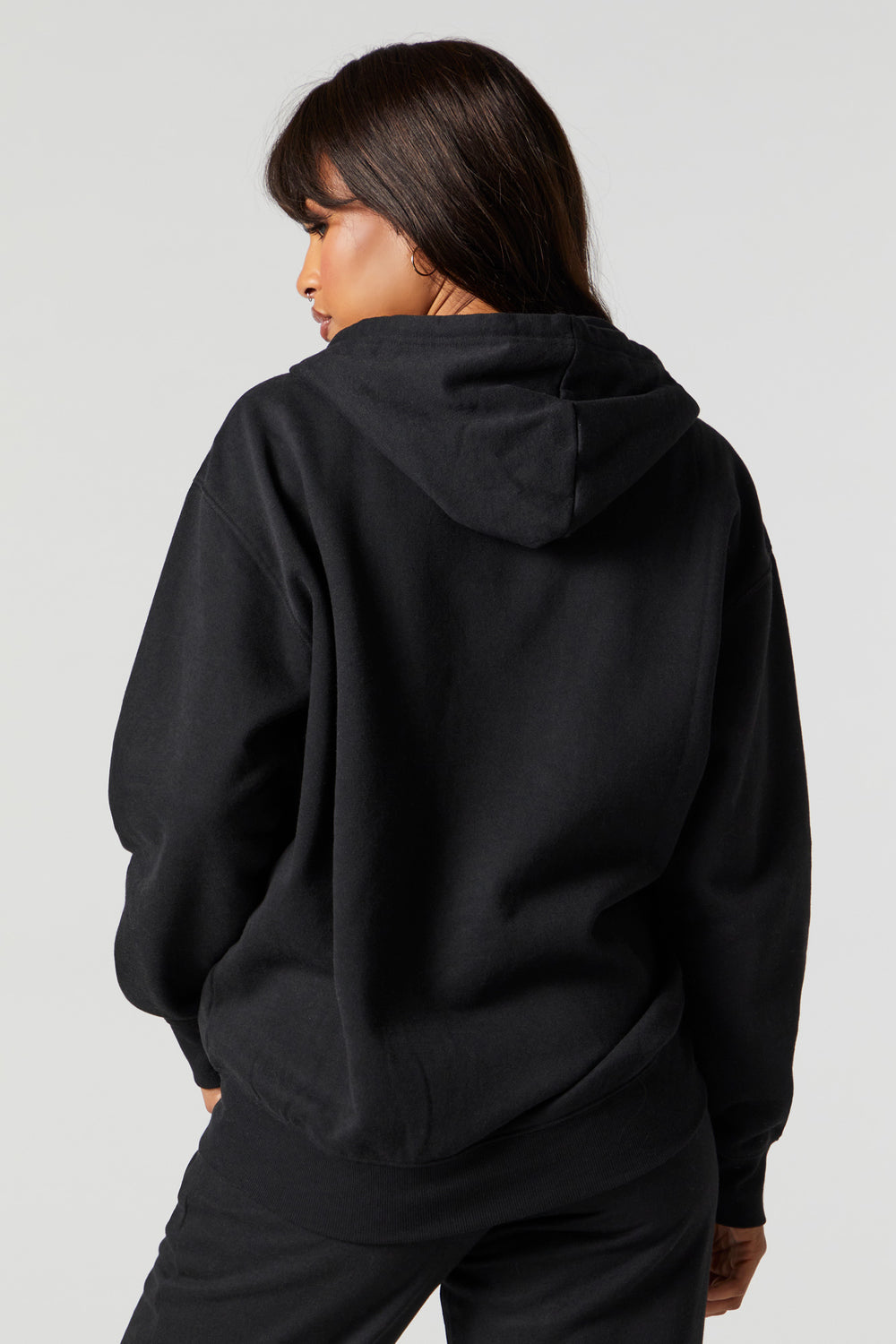 Oversized Fleece Zip-Up Hoodie Oversized Fleece Zip-Up Hoodie 6