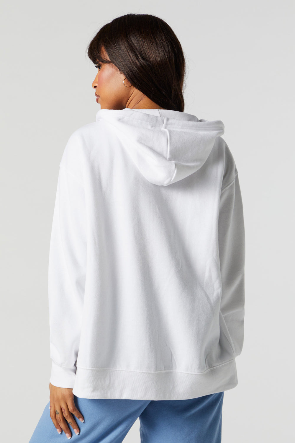 Oversized Fleece Zip-Up Hoodie Oversized Fleece Zip-Up Hoodie 15