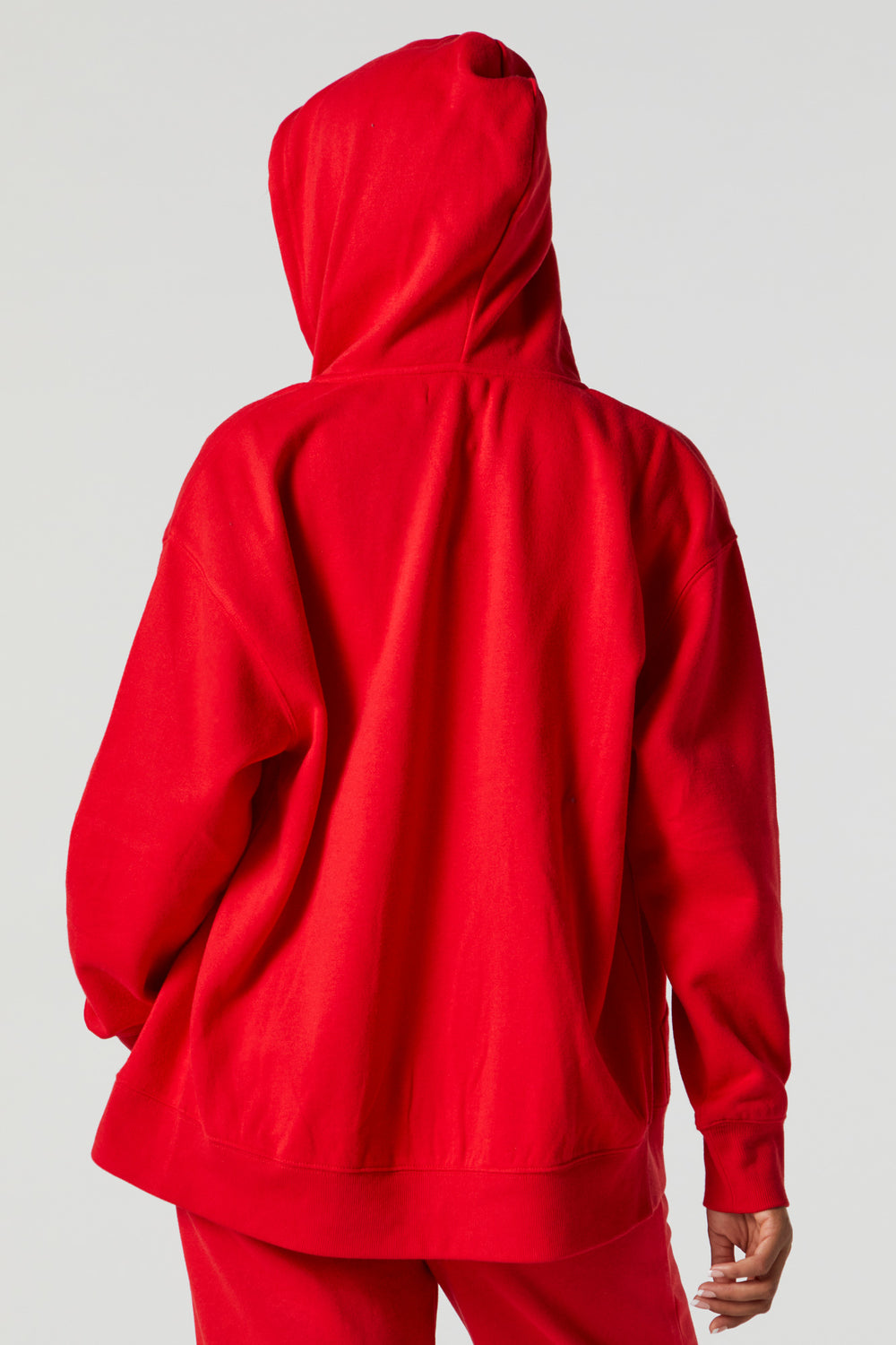 Oversized Fleece Zip-Up Hoodie Oversized Fleece Zip-Up Hoodie 21