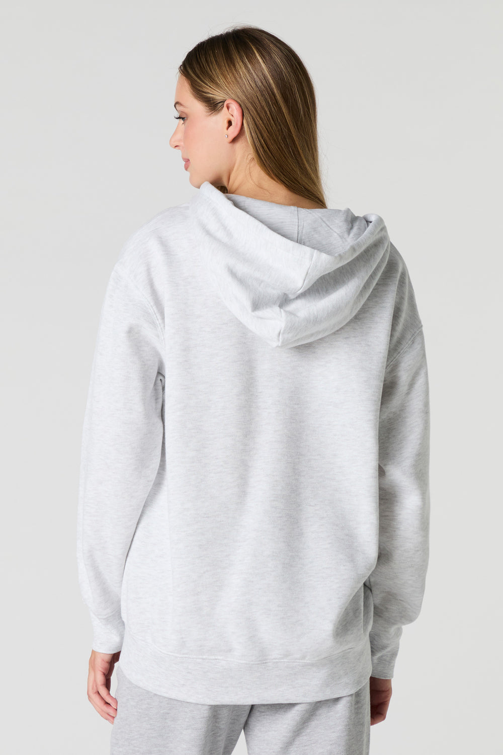 Oversized Zip-Up Fleece Hoodie Oversized Zip-Up Fleece Hoodie 11