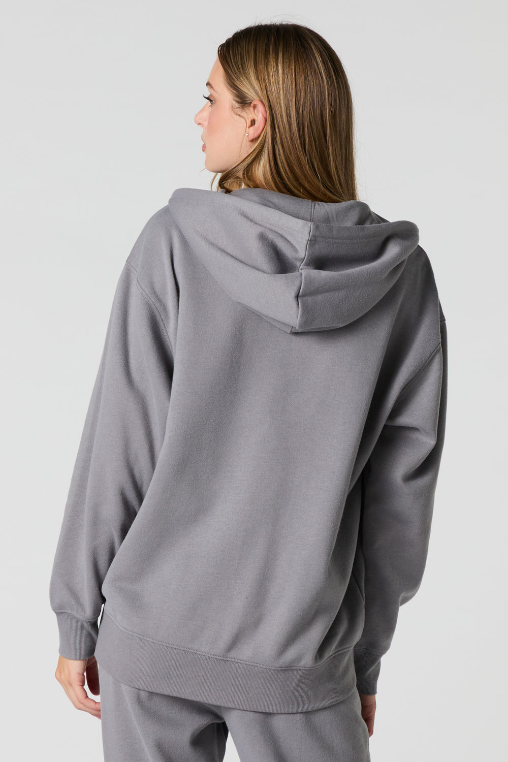 Oversized Zip-Up Fleece Hoodie Oversized Zip-Up Fleece Hoodie 14