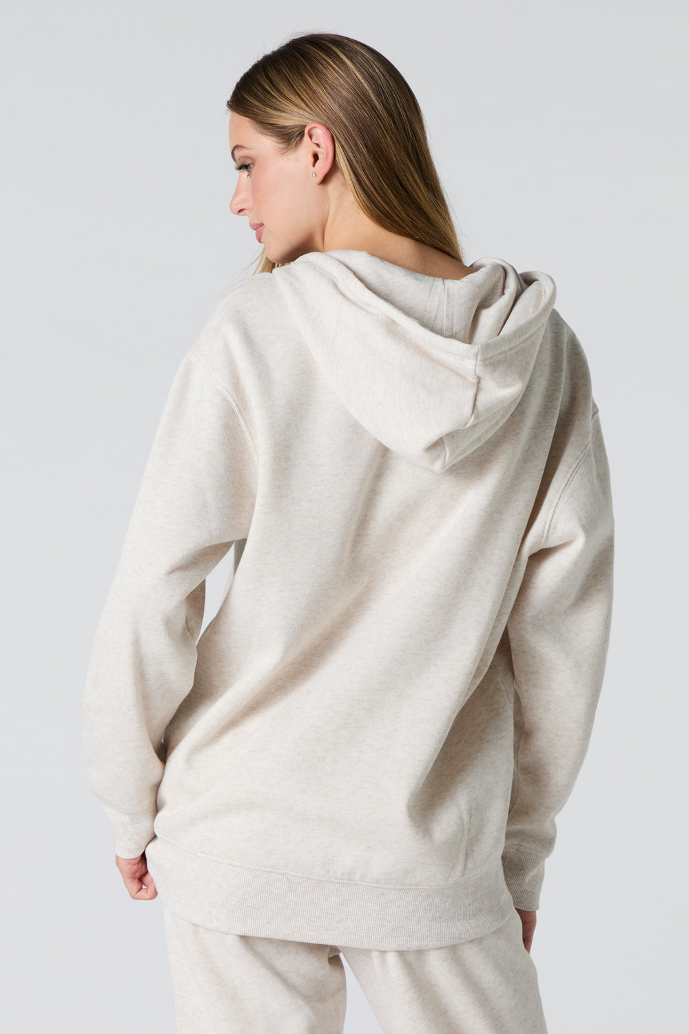 Oversized Zip-Up Fleece Hoodie Oversized Zip-Up Fleece Hoodie 17