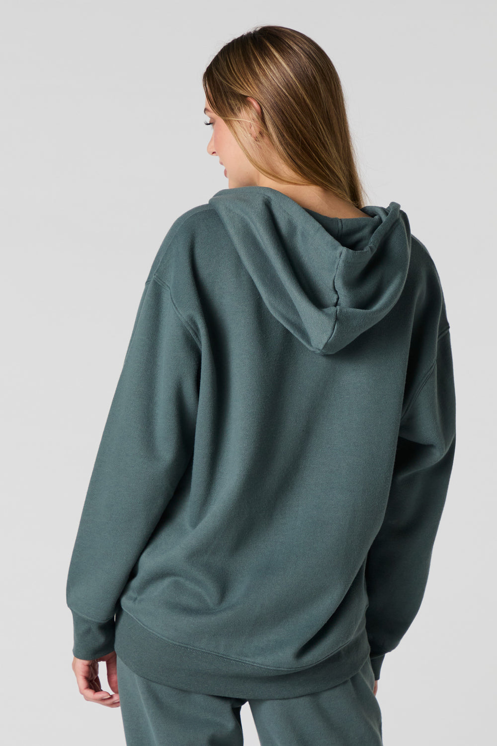 Oversized Zip-Up Fleece Hoodie Oversized Zip-Up Fleece Hoodie 23