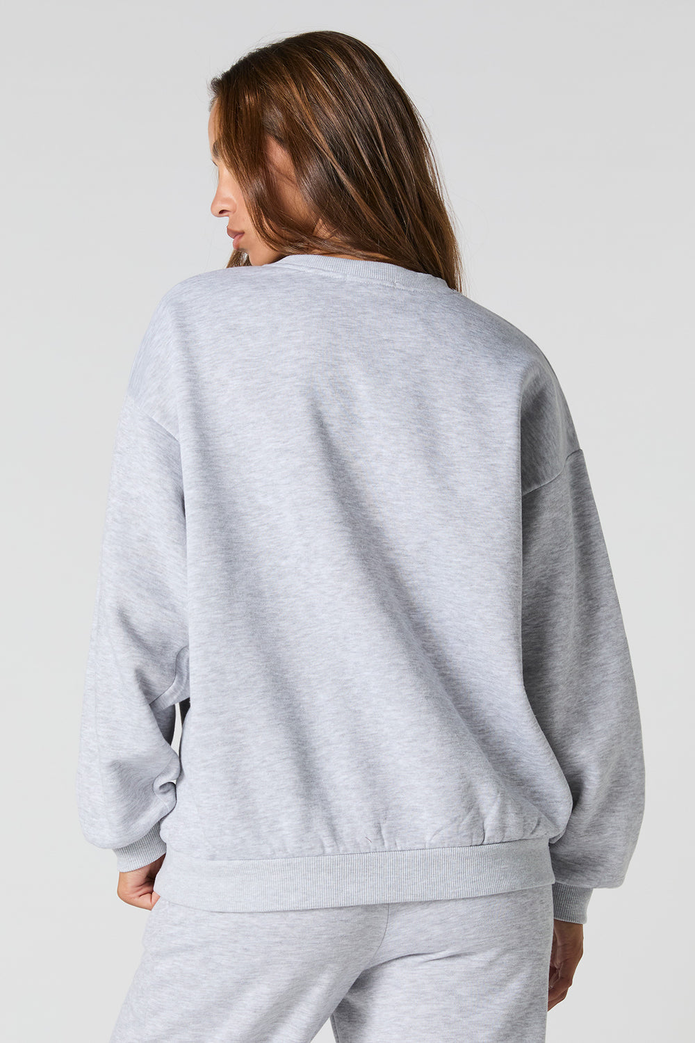 Oversized Fleece Sweatshirt Oversized Fleece Sweatshirt 9