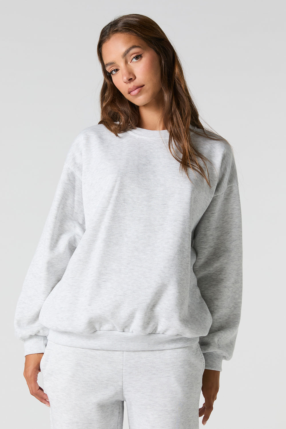 Oversized Fleece Sweatshirt Oversized Fleece Sweatshirt 11